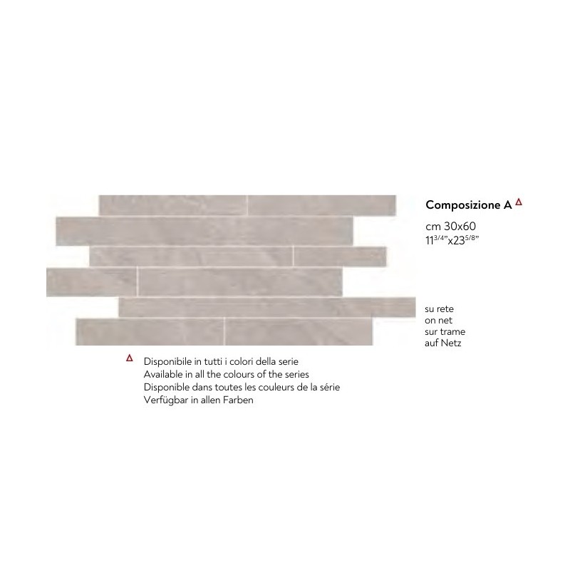 ERA COMPOSITION ERA BRUNA A 30 x 60 - CASALGRANDE PADANA 16791746 CASALGRANDE PADANA - 1