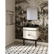 copy of Double Music Waschtisch Lackiert mit Platte in marmo calacatta oro L181,5xH96,8xD56 DEVON&DEVON - 1