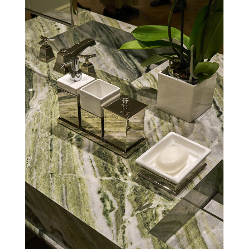 copy of Porte-savon à poser CUBE L14,5xH4,3xP11,7 finition chromée DEVON & DEVON DEVON&DEVON - 2