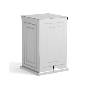 CUBE Panier à pédale L22xH33xP25,2 finition chromée DEVON & DEVON DEVON&DEVON - 1