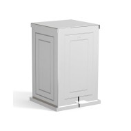 CUBE Cestino con pedale L22xH33xD25,2 con finitura Cromo DEVON & DEVON DEVON&DEVON - 1