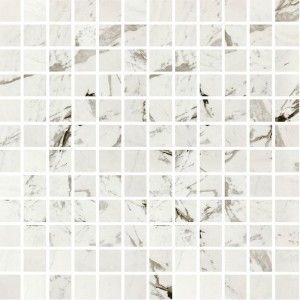 MARMOREA2 BRECCIA WHITE 30X30 MOSAIC 2,5X2,5 POLISHED/R - FIORANESE CERAMICA MM5MS1L FIORANESE CERAMICHE - 1