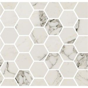 PRESTIGE ARABESCATO EFFECT MOSAICO EXAGONA Ceramica Fioranese M33MS1L