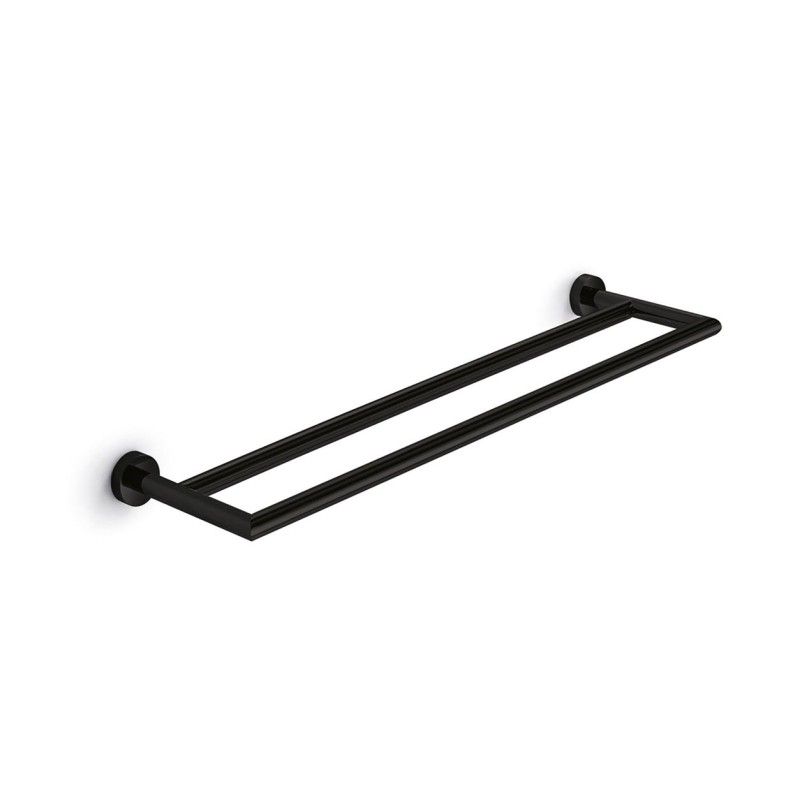 BAKETO DOUBLE TOWEL RACK 600mm PAINTED BRASS LINEABETA 5214.23 LINEABETA - 1