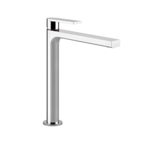 VIA MANZONI Mitigeur lavabo haut sans vidage avec flexibles de raccordement GESSI