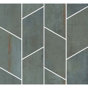 REBEL MOSAICO TWIST EMERALD RETTIFICATO 30X30 - FLAVIKER PF60008876 FLAVIKER - 2