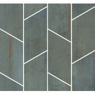 REBEL MOSAICO TWIST EMERALD RETTIFICATO 30X30 - FLAVIKER PF60008876 FLAVIKER - 2