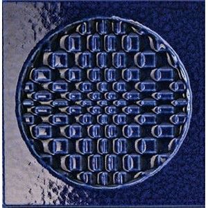 CITTA' DI FAENZA GEO BLU DECORATION GLOSSY 6X6 - IRIS 511055 IRIS CERAMICA - 1