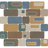 Concrete Art Mosaico Pattern Warm Matt 39,5x42 - CERDOMUS 97860 CERDOMUS - 1