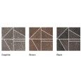 PORFIRICA BLACK MOSAICO MIX 30X30 HALBPOLIERT REKTIFIZIERT - COEM 0PO0MSR COEM - 2