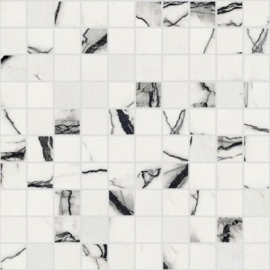 B&W MARBLE BREACH MATT  MOSAIC  30X30 Tessera 3x3  - ARCHITECTURAL DESIGN FLORIM 767389 FLORIM ARCHITECTURAL DESIGN - 1