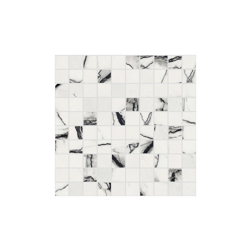 B&W MARBLE BREACH MATT  MOSAIC  30X30 Tessera 3x3  - ARCHITECTURAL DESIGN FLORIM 767389 FLORIM ARCHITECTURAL DESIGN - 1