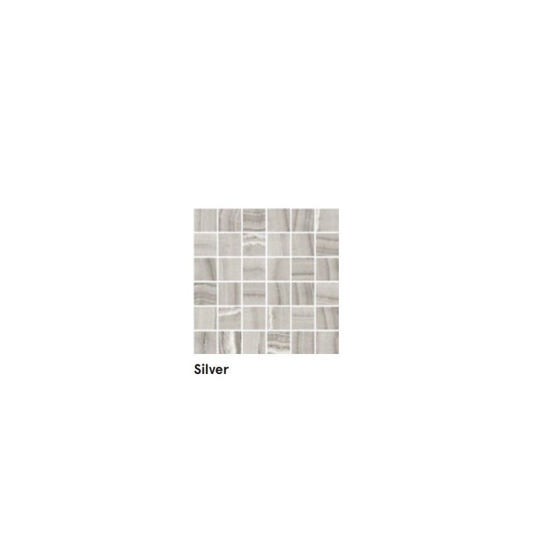 Skorpion Mosaique 4,7x4,7 Silver Naturale Decor 30x30 - CERDOMUS 80202 CERDOMUS - 1