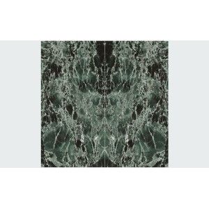 INFINITO 2.0 GREEN DENIS POLISHED BOOKMATCH A 163X324 - FONDOVALLE INF2455 CERAMICA FONDOVALLE - 1