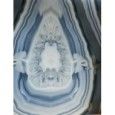 INFINITO 2.0 AGATE BLUE VELVET POLISHED BOOKMATCH B 163X324 - FONDOVALLE INF2434 CERAMICA FONDOVALLE - 1