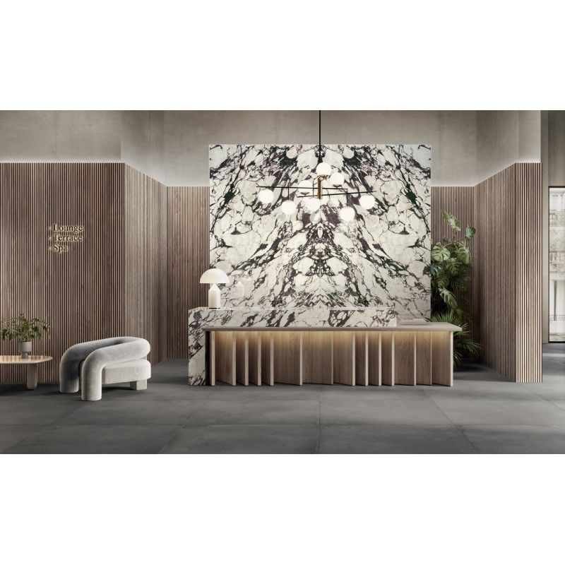 INFINITO 2.0 CALACATTA VIOLA POLISHED BOOKMATCH B 163X324 - FONDOVALLE INF2512 CERAMICA FONDOVALLE - 1