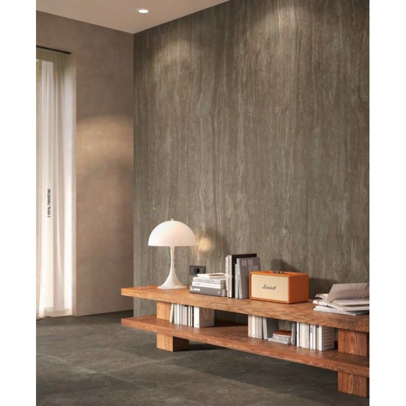 STONE LAB TRAVERTINO FUSCUS REAL MATT 163X324 - FONDOVALLE STL130 CERAMICA FONDOVALLE - 1