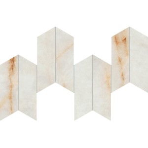 Marvel Diva Ice Crystal Mosaico Chevron 17,5x46,3  Velvet  - CERAMICHE ATLAS CONCORDE AYD2 CERAMICHE ATLAS CONCORDE - 1