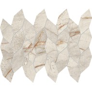 Marvel Diva White Everest Mosaico Twist 27,6x35 Lappato   - CERAMICHE ATLAS CONCORDE AYD9 CERAMICHE ATLAS CONCORDE - 1