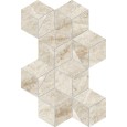 Marvel Diva Taj Mahal MOSAIK Hex 40,3x23,3 Gelaeppt   - CERAMICHE ATLAS CONCORDE AYLQ CERAMICHE ATLAS CONCORDE - 1