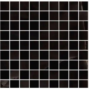 ALLMARBLE 30X30  ONICE NERO  MOSAICO  LUX  - MARAZZI MPAT MARAZZI  - 1