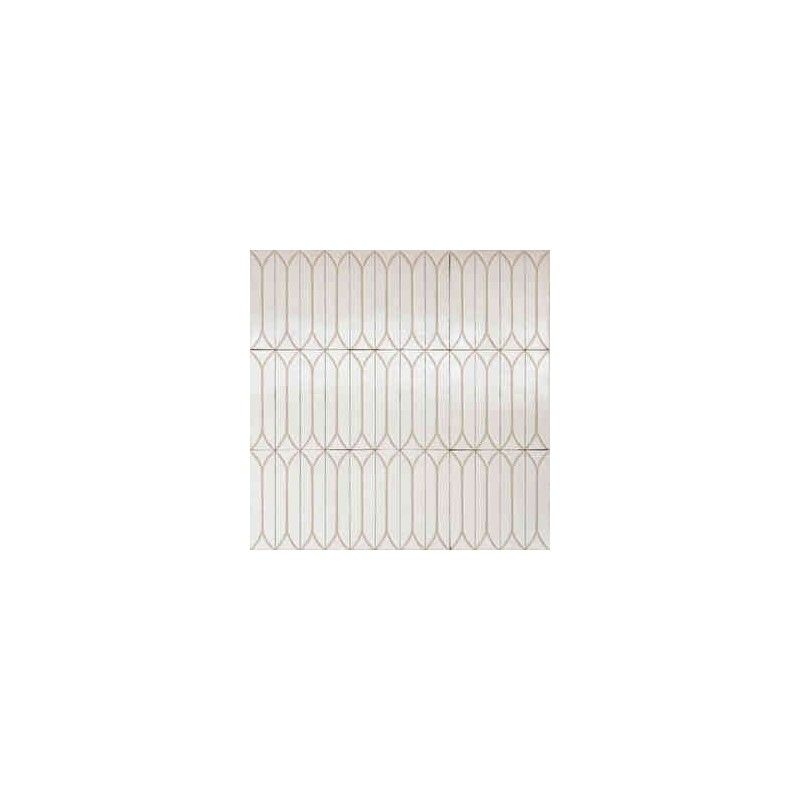 TERRAMATER 9,1X37,5  VANIGLIA 3D LOSANGA - MARAZZI MPM5 MARAZZI  - 1