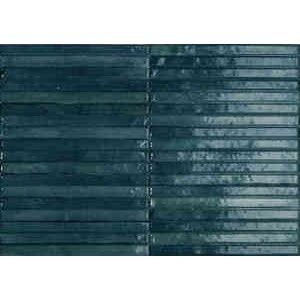 LOOK 6x24 cm  BLU YUBI 3D GLOSSY - RAGNO RCUA RAGNO  - 1