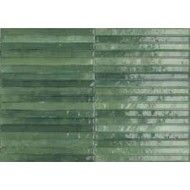 LOOK 6x24 cm  VERDE YUBI 3D GLOSSY - RAGNO RCU8 RAGNO  - 1