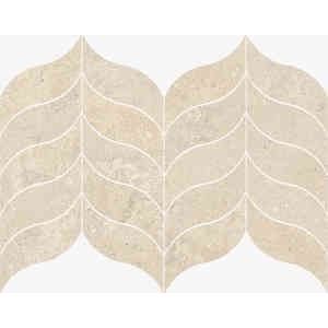 STONEPLAY 31x39 cm  MAYENNE BEIGE MOSAICO FOGLIA - RAGNO RD09 RAGNO  - 1
