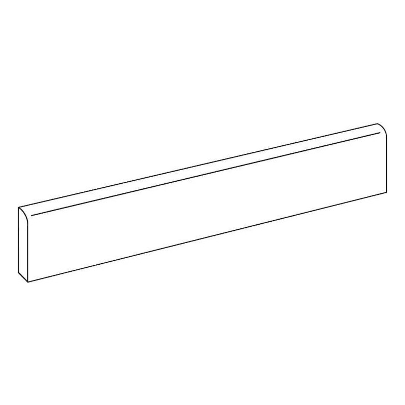 ETHEREA WHITE MATT SKIRTING SQ 7X75 - RL60 REFIN REFIN - 1