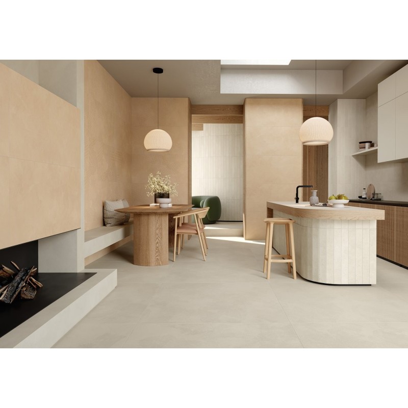 LONGARINE CALCECRETA ARGILLA 7,5x60 - CERAMICHE MARCA CORONA J846 CERAMICHE MARCA CORONA  - 1