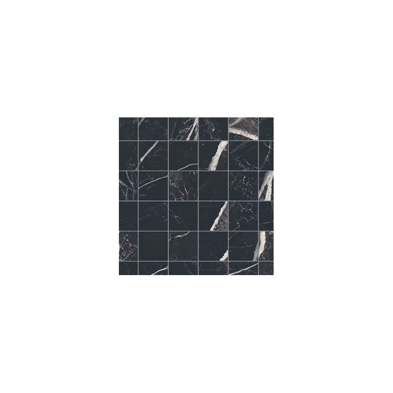 MARMORA MOSAICO NERO ANTICO SMOOTH 5X5 30x30 - CASALGRANDE PADANA 17709927 CASALGRANDE PADANA - 1
