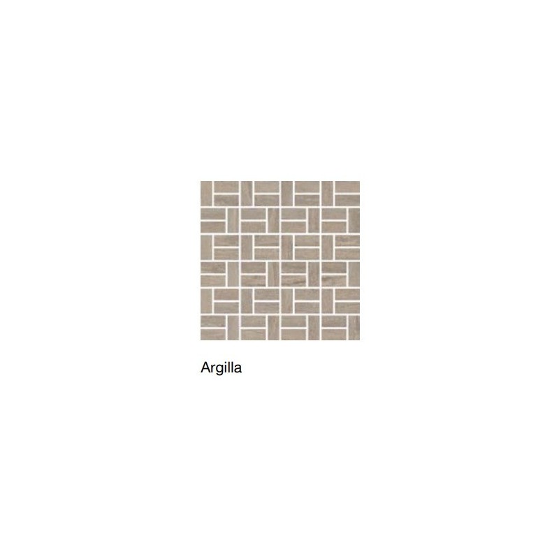 VERSATILE VEIN ARGILLA MOSAICO BRICKS 2X5 RETTIFICATO - COEM VT8MS2R COEM CERAMICHE - 1