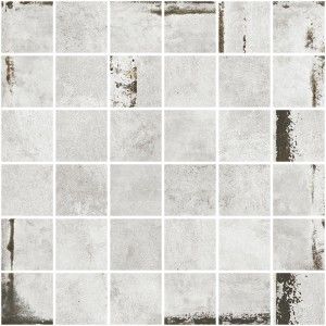 STEEL WHITE NATURAL MOSAICO 5X5 29,75X29,75/ - APARICI APARICI CERAMICA - 1