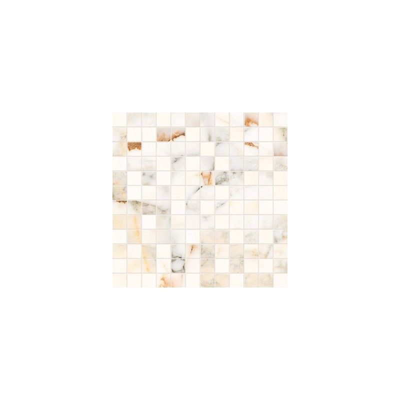 AESTHETICA Bianco MOSAIK 30x30cm 6,5mm Halbglänzend Glaenzend - La Faenza MK.AE PAZ6 LP_M LA FAENZA - 1