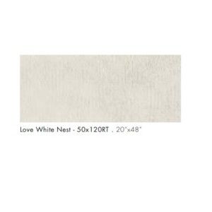 COLOVERSWALL 50X120 LOVE WHITE NEST RIVESTIMENTO - SUPERGRES LWNE CERAMICHE SUPERGRES - 1