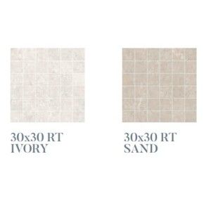 KALKAREA 30X30 IVORY MOSAICO - SUPERGRES KSM3 CERAMICHE SUPERGRES - 1