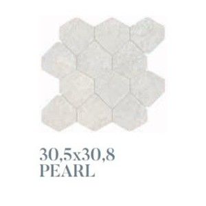 KALKAREA 30,5X30,8 PEARL MOSAICO SHAPE - SUPERGRES KPMS CERAMICHE SUPERGRES - 1