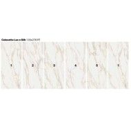 PURITY MARBLE 120X278 VEIN MATCHING CALACATTA LUX C5 DECORO - SUPERGRES VCXV CERAMICHE SUPERGRES - 1