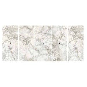PURITY STYLE 120X278 VEIN MATCHING ARABESCATO SILK C4 DECORO - SUPERGRES PABV CERAMICHE SUPERGRES - 1