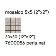 GEOSTONE 30X30 PERLA NATURAL MOSAIK 3 - SAIME CERAMICHE 7600056 SAIME CERAMICHE - 1
