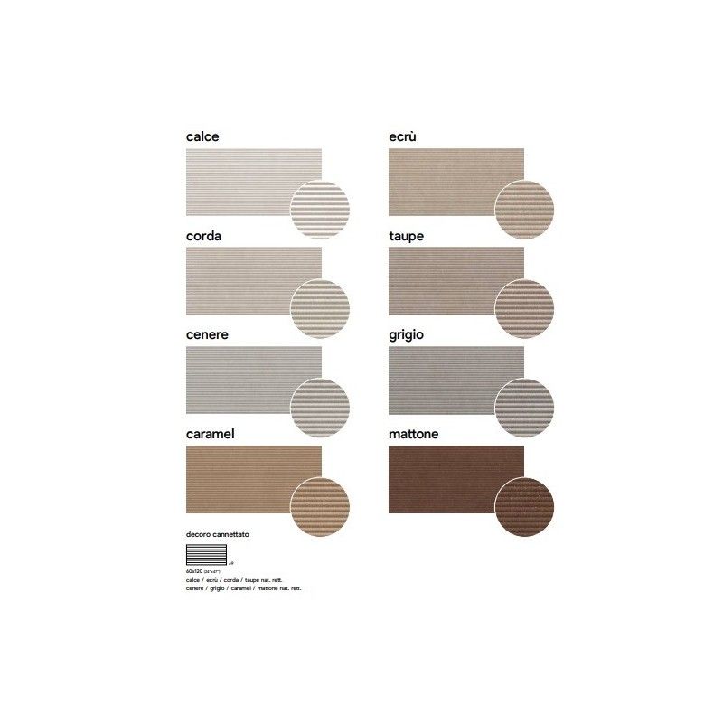 MATERIA 60X120 CALCE CANNETTATO RT - SAIME CERAMICHE 8690186 SAIME CERAMICHE - 1