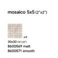 ROYAL 30X30 BEIGE MAT MOSAICO 3 - SAIME CERAMICHE 8600569 SAIME CERAMICHE - 1
