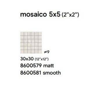 ROYAL 30X30 IVORY SMOOTH MOSAIQUE 3 - SAIME CERAMICHE 8600581 SAIME CERAMICHE - 1