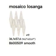 ROYAL 36,1X57,6 IVORY SMOOTH MOSAIQUE LOSANGA - SAIME CERAMICHE 8600509 SAIME CERAMICHE - 1