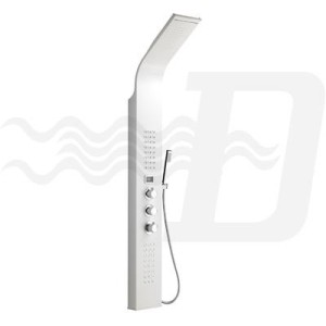 PARETE ATTREZZATA MULTIFUNZIONE MODELLO NILO NERO SAMO METAFORM - 1