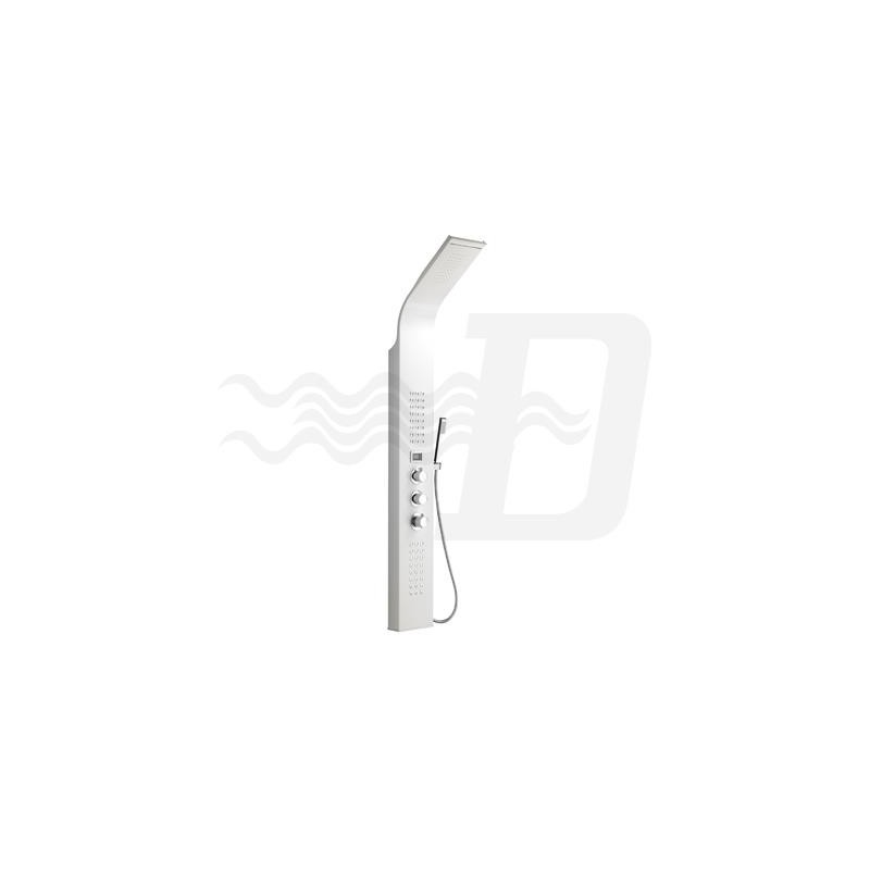 PARETE ATTREZZATA MULTIFUNZIONE MODELLO NILO NERO SAMO METAFORM - 1