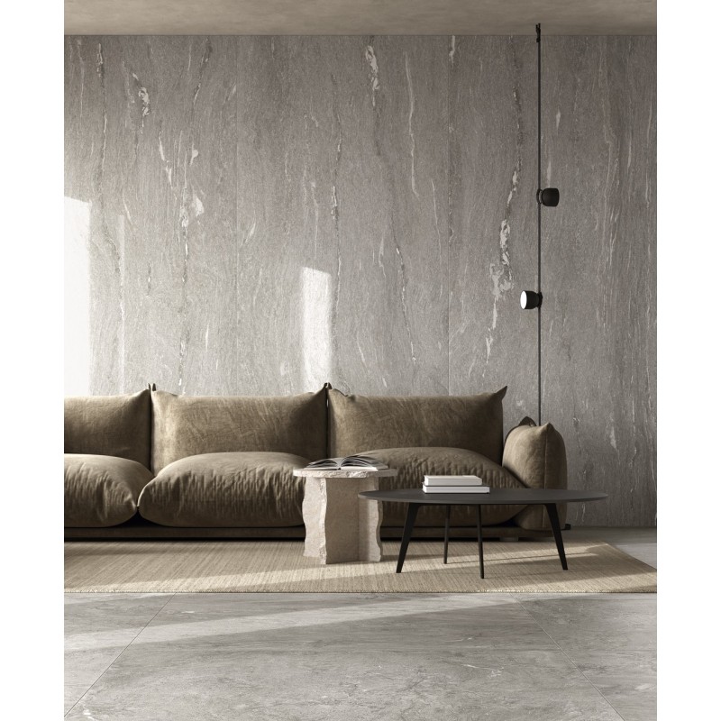 ALPINE LIGHT GREY VEIN 3D TEXTURE 163x324 12 mm - ALP197 FONDOVALLE CERAMICA FONDOVALLE - 1