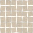 RECONCRETE RO 02 GEBUERSTET MOSAICO 36T BEIGE 30X30 - MIRAGE CBH8 MIRAGE - 1