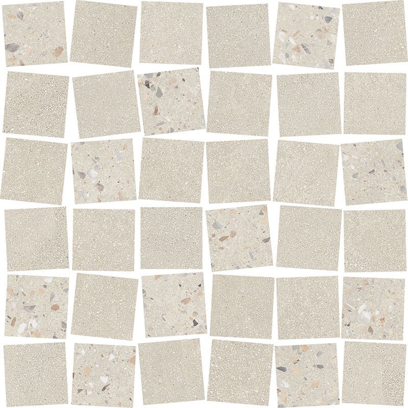 RECONCRETE PP 90 MIX 01+11 SPAZZOLATO MOSAICO 36T 30X30 - MIRAGE CBI2 MIRAGE - 1